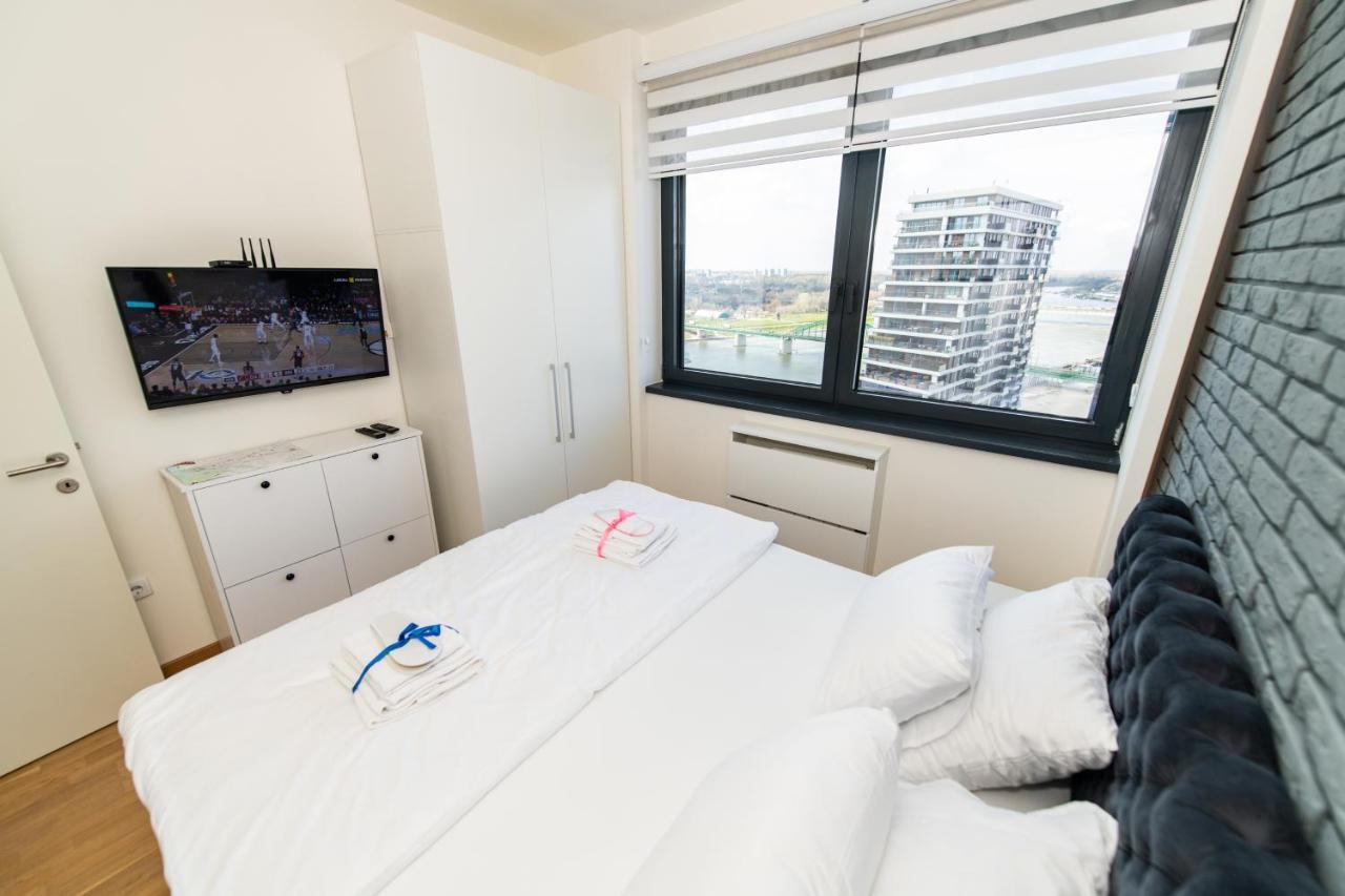 דירות Modern Luxury In Belgrade Waterfront With Views מראה חיצוני תמונה