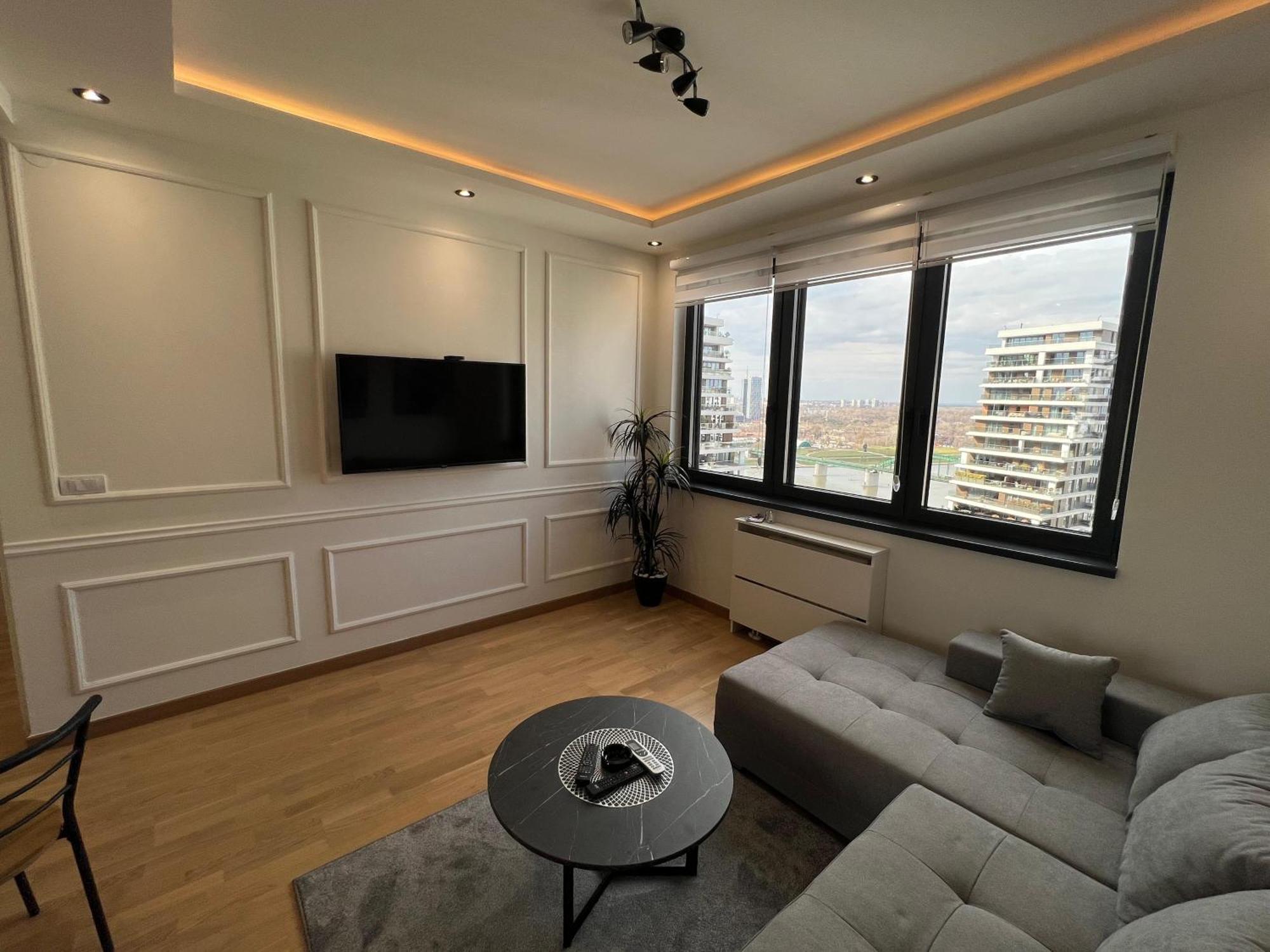 דירות Modern Luxury In Belgrade Waterfront With Views מראה חיצוני תמונה