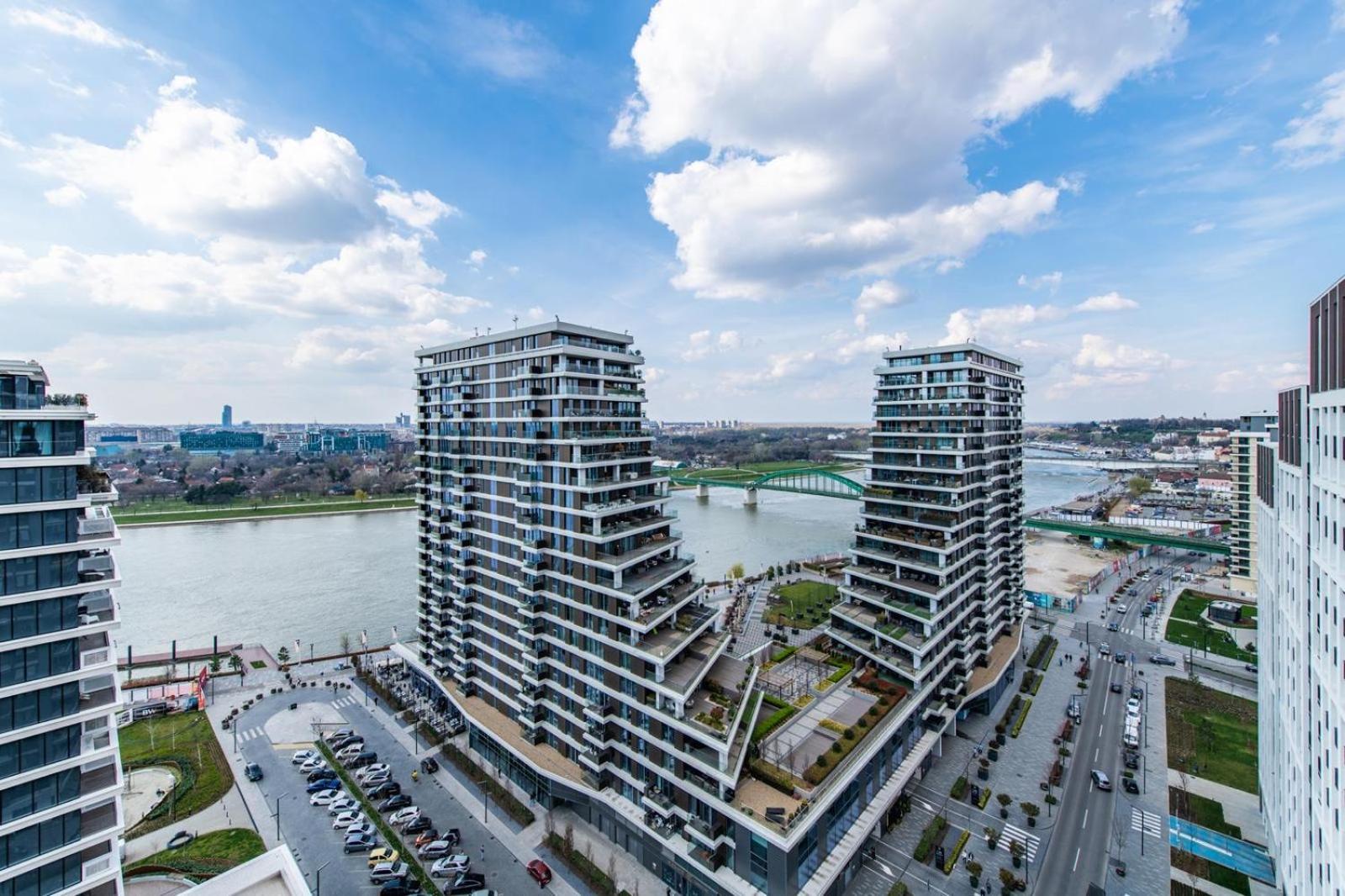 דירות Modern Luxury In Belgrade Waterfront With Views מראה חיצוני תמונה